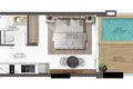 Studio apartment 36 m² Dubai, United Arab Emirates