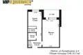 1 room apartment 35 m² Minsk, Belarus