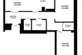 3 room apartment 73 m² Minsk, Belarus