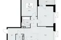 Mieszkanie 3 pokoi 70 m² Kommunarka, Rosja