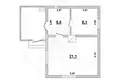 Maison 45 m² Matykalski sielski Saviet, Bélarus