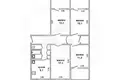 Apartamento 4 habitaciones 81 m² Muchaviecki sielski Saviet, Belarús