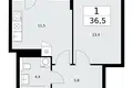 Mieszkanie 1 pokój 37 m² Kommunarka, Rosja