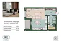 1 room apartment 42 m² Kaliningrad, Russia