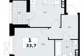 Appartement 1 chambre 34 m² Kommunarka, Russie