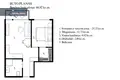 2 room apartment 45 m² Vilnius, Lithuania