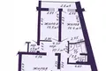 3 room apartment 97 m² Minsk, Belarus