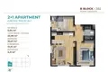 1 bedroom apartment 87 m² Kagithane, Turkey