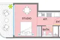 Kawalerka 38 m² Ras al-Chajma, Emiraty Arabskie