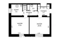 Apartamento 2 habitaciones 61 m² Machulishchy, Belarús