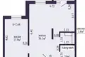 2 room apartment 60 m² Kopishche, Belarus