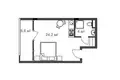 Студия 1 комната 35 м² Батуми, Грузия