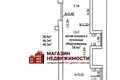 1 room apartment 46 m² Hrodna, Belarus