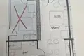Apartamento 1 habitación 38 m² Batumi, Georgia