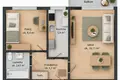 Квартира 2 комнаты 39 м² в Варшаве, Польша