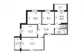 Wohnung 4 zimmer 80 m² Minsk, Belarus