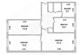 4 room apartment 72 m² Muchaviecki sielski Saviet, Belarus