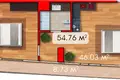 Wohnung 55 m² Batumi, Georgien
