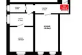 Квартира 2 комнаты 49 м² Пуховичи, Беларусь