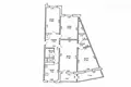 Wohnung 4 zimmer 83 m² Minsk, Belarus