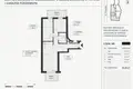 3 room apartment 59 m² Warsaw, Poland
