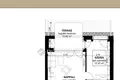 Apartment 1 bathroom 41 m² in Budapest, Hungary