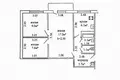2 bedroom apartment 49 m² Babruysk, Belarus