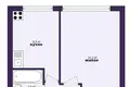 1 room apartment 31 m² Salihorsk, Belarus