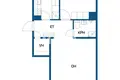 Appartement 2 chambres 52 m² Turku sub region, Finlande