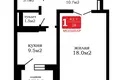 1 room apartment 45 m² Minsk, Belarus
