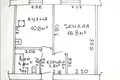 1 room apartment 35 m² Homyel, Belarus