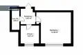 Appartement 1 chambre 22 m² Vilnius, Lituanie
