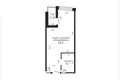 1 bedroom apartment 30 m² Minsk, Belarus
