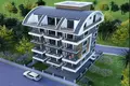 Квартира 1 комната 44 м² Аланья, Турция