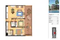 Mieszkanie 2 pokoi 84 m² Madalena, Portugalia
