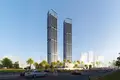 Residential complex Duplex apartments in the new high-rise complex Ananda Residences with a swimming pool and sports grounds, Motor City, Dubai, UAE
