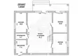 House 190 m² Znamienka, Belarus