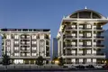 Жилой комплекс Новый проект с бассейном, спа-комплексом и садом в 300 метрах от моря, в центре Аланьи, Турция