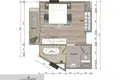 Appartement 1 chambre 35 m² Choeng Thale, Thaïlande