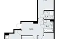 Mieszkanie 3 pokoi 72 m² Troick, Rosja
