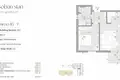 Apartamento 1 habitacion 50 m² Susanj, Montenegro