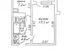 Appartement 1 chambre 33 m² Minsk, Bélarus