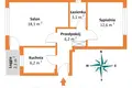 Apartamento 2 habitaciones 48 m² Lodz, Polonia