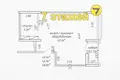 Квартира 2 комнаты 46 м² Минск, Беларусь
