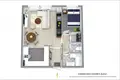 Apartamento 2 habitaciones 47 m² Varsovia, Polonia