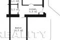 Mieszkanie 2 pokoi 51 m² Brześć, Białoruś