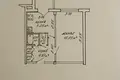 1 room apartment 34 m² Minsk, Belarus