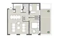 Mieszkanie 2 pokoi 91 m² Tivat, Czarnogóra