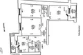 3 room apartment 84 m² Pryluki, Belarus