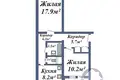 Apartamento 2 habitaciones 55 m² Baránavichi, Belarús
